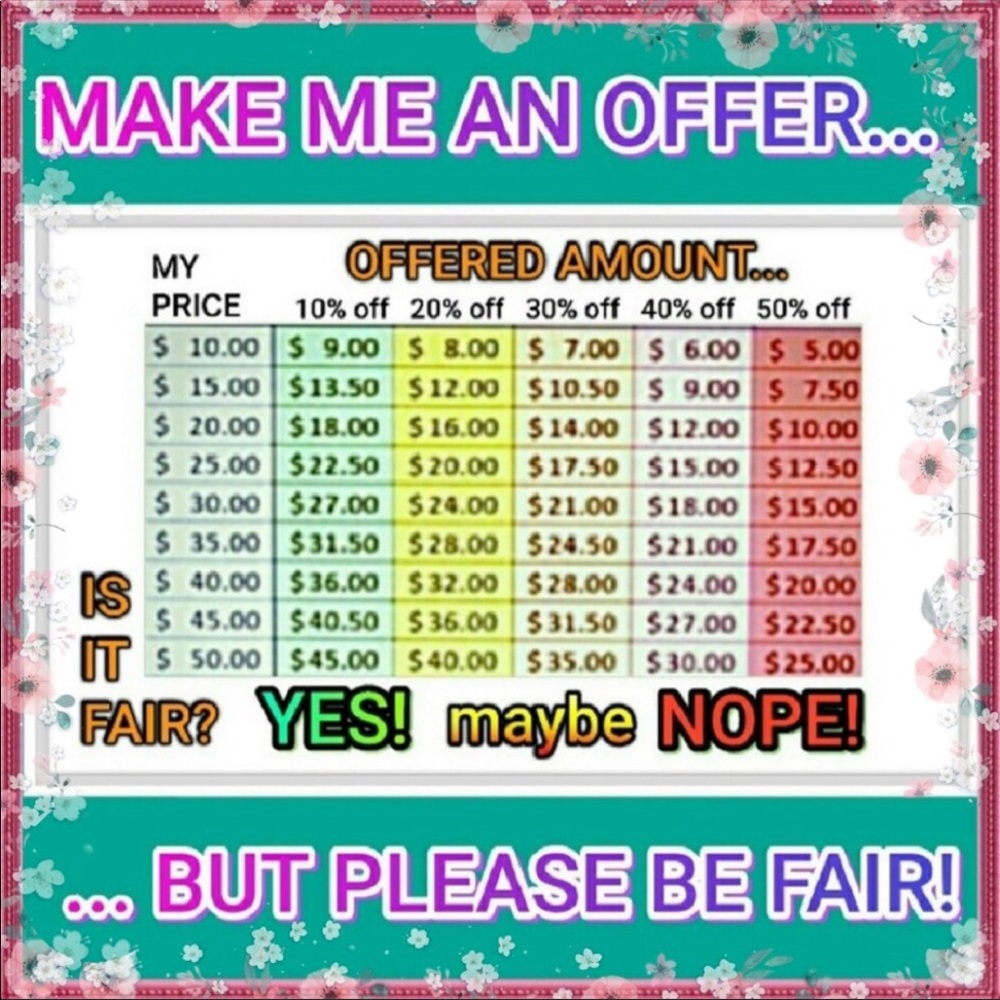Make me an offer